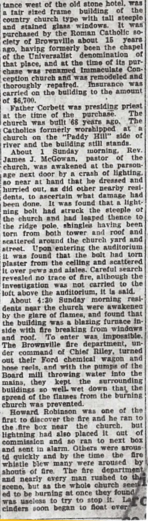 Article on 1917 Fire